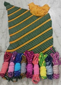 pure gorget leahriya saree
