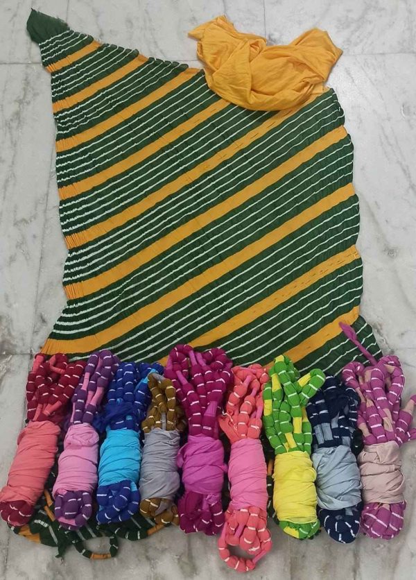 pure gorget leahriya saree
